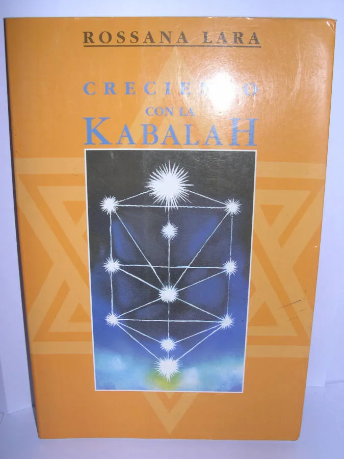Cubierta del libro Creciendo con la Kabalah, de Rossana Lara.