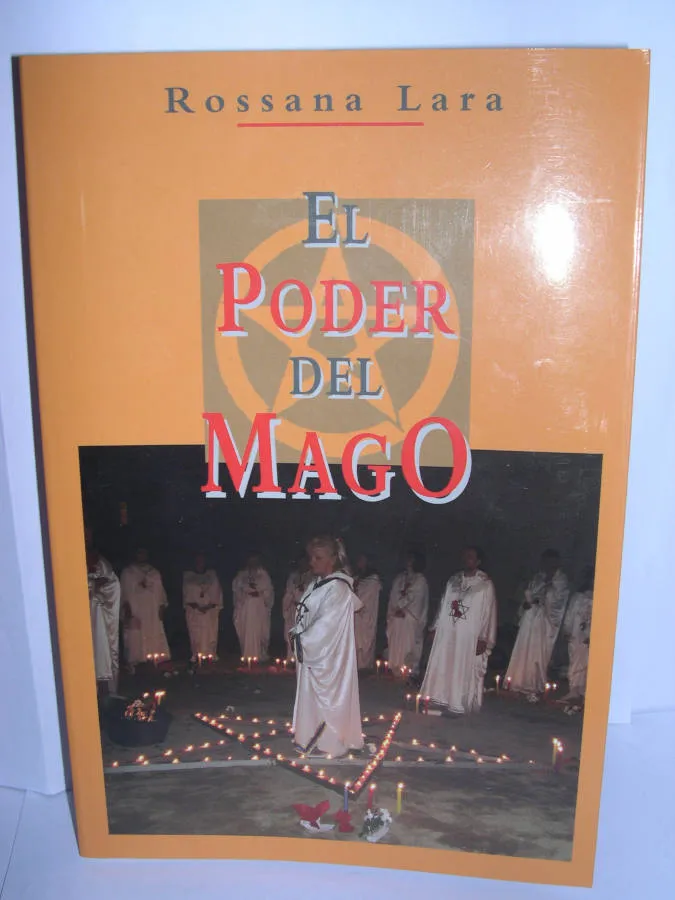 Cubierta del libro El poder del Mago, de Rossana Lara.
