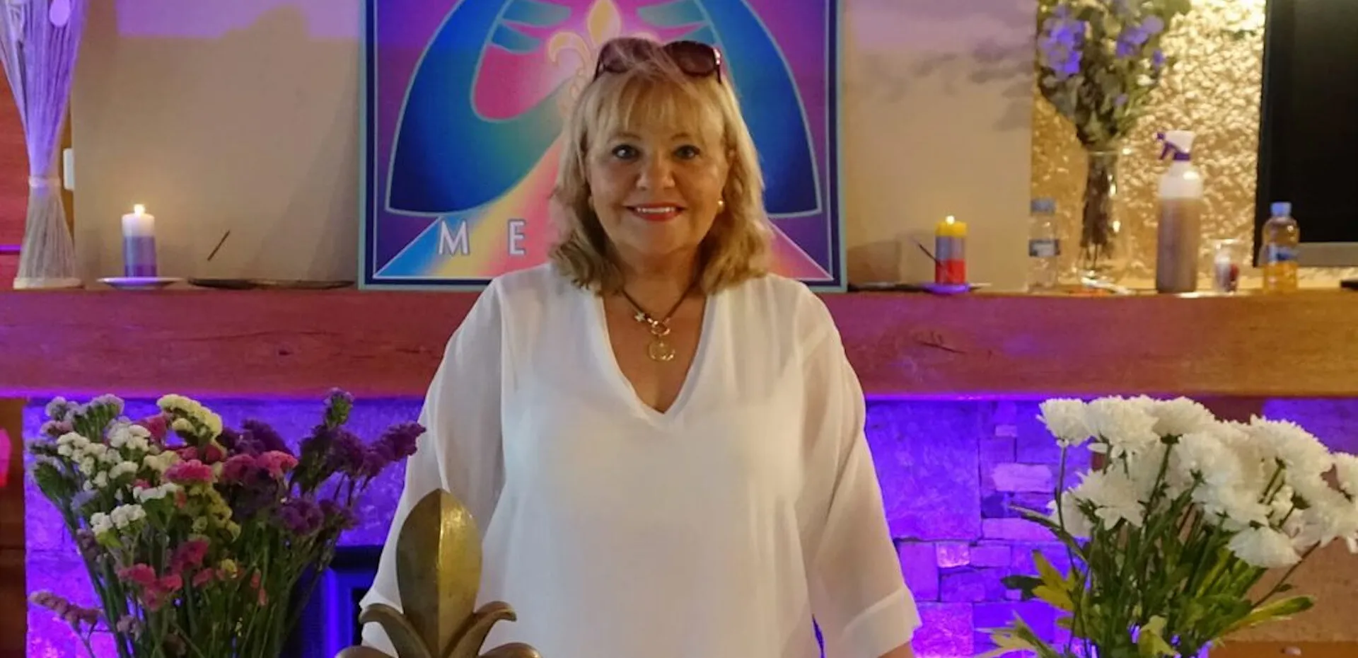 Retrato de la Profesora Rossana Lara.